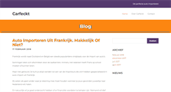 Desktop Screenshot of carfeckt.nl