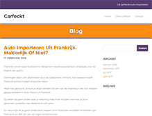 Tablet Screenshot of carfeckt.nl
